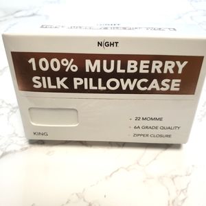 Mulberry Silk pillowcase hypoallergenic pillowcase for sensitive skin ca…